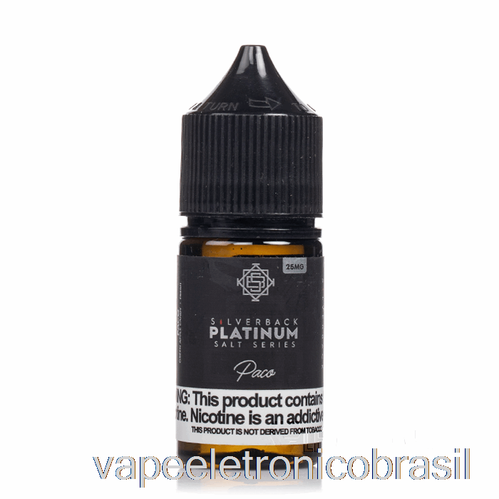 Vape Vaporesso Paco - Sais Da Série Silverback Platinum - 30ml 45mg